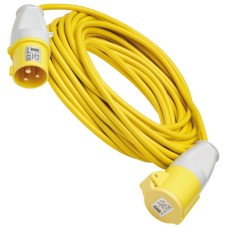Defender E85111 Extension Lead, Yellow, 1.5mm², 16A, 14m (35813)