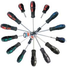 Draper Expert 'Soft Grip' 14 Piece Screwdriver Bundle (36768)