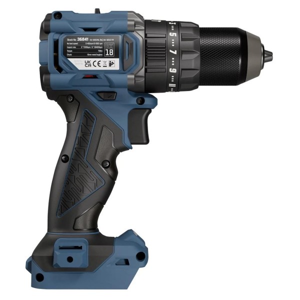 DXPULSE DX18 by Draper 18V Brushless Combi Drill, 75Nm (Sold Bare) (36841) DXPULSE DX18 by Draper 18V Brushless Combi Drill, 75Nm (Sold Bare) (36841)