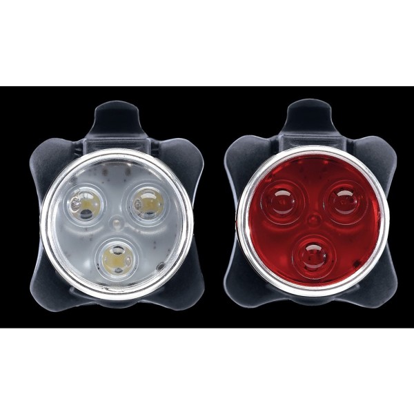 Draper Rechargeable LED Bicycle Light Set (36974) Draper Rechargeable LED Bicycle Light Set (36974)