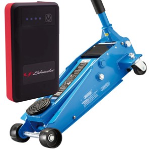 Draper / Schumacher® Garage Essentials Bundle - 600A Lithium Booster & 3 Tonne Trolley Jack (39670) Draper / Schumacher® Garage Essentials Bundle - 600A Lithium Booster & 3 Tonne Trolley Jack (39670)