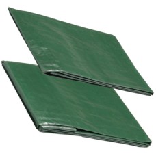 Draper Heavy-Duty Large & Medium Tarpaulin Bundle 140gsm (40362)