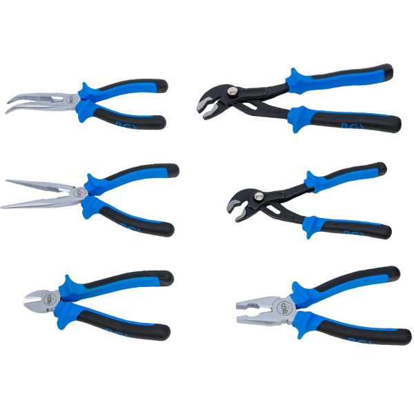 BGS Technic 6 Piece Pliers Set in Pouch – Professional Mechanic & Workshop Pliers BGS Technic 6 Piece Pliers Set in Pouch – Professional Mechanic & Workshop Pliers
