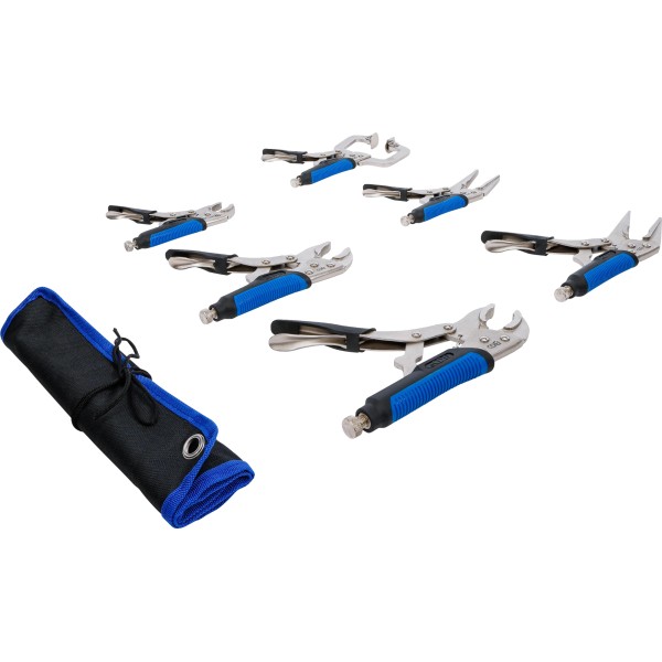 BGS Technic 6pc Locking Grip Pliers Set – Heavy Duty Vice Grip Set BGS Technic 6pc Locking Grip Pliers Set – Heavy Duty Vice Grip Set