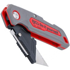 BGS Technic Folding Knife | 160 mm with Spare Blades