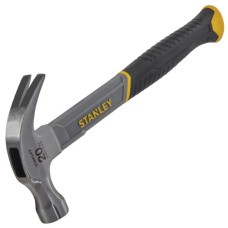 Stanley Curved Claw Hammer Fibreglass Shaft 570g (20oz) Stanley Curved Claw Hammer Fibreglass Shaft 570g (20oz)