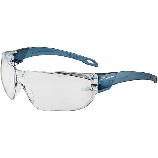 Bollé Safety SWIFT Clear Safety Glasses – Lightweight Protective Work Eyewear Bollé Safety SWIFT Clear Safety Glasses – Lightweight Protective Work Eyewear