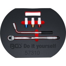 BGS Technic 5pc Wheel Change Service Set – Wheel & Tyre Tool Kit
