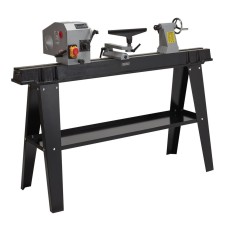Draper Variable Speed Wood Lathe with Digital Display, 750W (60990)