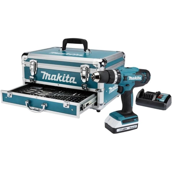 Makita HP488DWAX4 G-Series Combi Drill 18V 1 x 2.0Ah Li-ion + Accessory Set Makita HP488DWAX4 G-Series Combi Drill 18V 1 x 2.0Ah Li-ion + Accessory Set