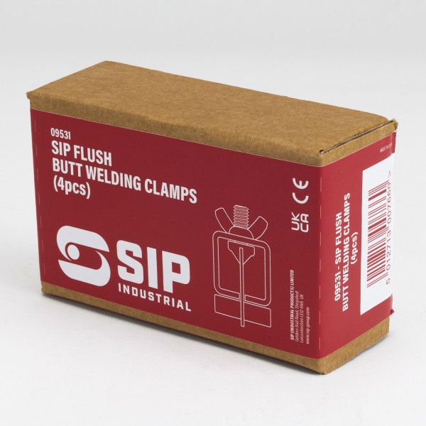 SIP 4 Piece Flush Butt Welding Clamps SIP 4 Piece Flush Butt Welding Clamps