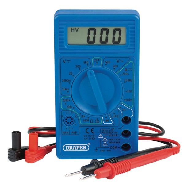 Draper Digital Multimeter Draper Digital Multimeter