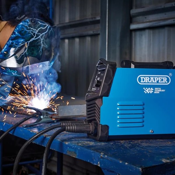 Draper 200A Arc Welding / TIG-Lift Welding Bundle – Welder, Helmet, Electrodes & Gloves Draper 200A Arc Welding / TIG-Lift Welding Bundle – Welder, Helmet, Electrodes & Gloves
