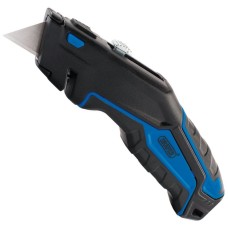Draper Retractable Trimming Knife With Blade Storage & 3 Blades