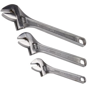 Draper Adjustable Wrench Set (3 Piece) (70409)