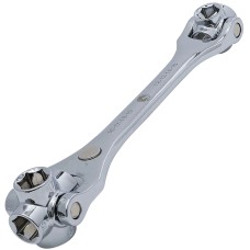 BGS Technic Special Wrench | 8-in-1 | hexagon 12 - 19 mm