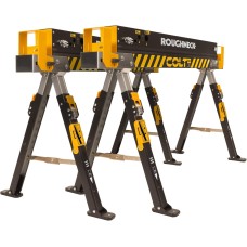 Roughneck COLT 600E Heavy Duty Sawhorse (Twin Pack)
