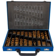 BGS Technic Twist & Step Drill Set | HSS | titanium nitrated | 1 - 10 mm | 231 pcs.