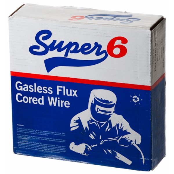 SWP Super6 Gasless Flux Cored 0.8mm MIG Wire (0.45KG) SWP Super6 Gasless Flux Cored 0.8mm MIG Wire (0.45KG)
