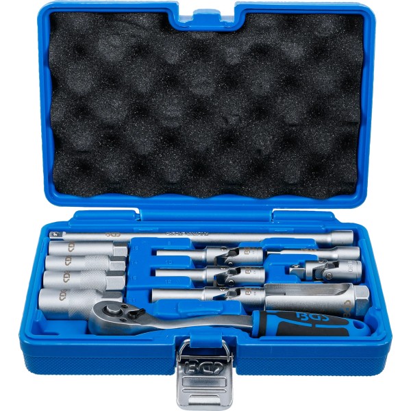BGS Technic Glow and Spark Plug Tool Set | 10 mm (3/8") | 12 pcs. BGS Technic Glow and Spark Plug Tool Set | 10 mm (3/8") | 12 pcs.