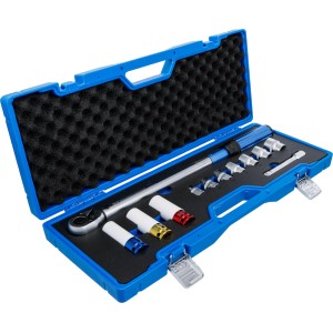 BGS Technic Torque Wrench Set | 12.5 mm (1/2") | 40 - 220 Nm | 12 pcs.