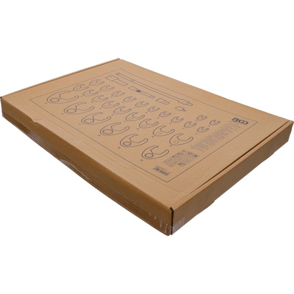 BGS Technic Tool Tray 3/3: Crowfoot Spanner Set | 10 mm (3/8"), 12.5 mm (1/2"), 20 mm (3/4") Drive | 10 - 50 mm | 32 pcs. BGS Technic Tool Tray 3/3: Crowfoot Spanner Set | 10 mm (3/8"), 12.5 mm (1/2"), 20 mm (3/4") Drive | 10 - 50 mm | 32 pcs.