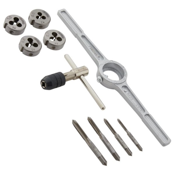 Draper Metric Tap and Die Set (10 Piece) (79201) Draper Metric Tap and Die Set (10 Piece) (79201)
