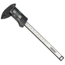 Draper 150mm or 6" Carbon Fibre Digital Caliper Gauge