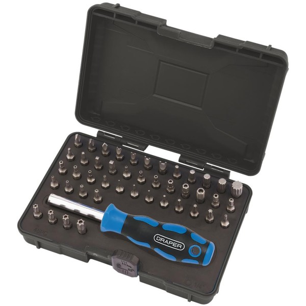 Draper Security Screwdriver Bit and Driver Set (45 Piece) (82399) Draper Security Screwdriver Bit and Driver Set (45 Piece) (82399)