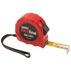 Draper Redline® Metric/Imperial Measuring Tape, 5m/16ft - Discontinued (5010559826803)