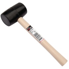 Draper Redline Rubber Mallet with Hardwood Shaft