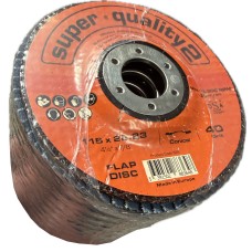 Super Quality 2 Flap Disc 4½ inch (115mm) Grit 40 (PACK OF 10)