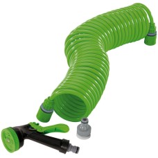 Draper Recoil Hose with Spray Gun and Tap Connector, 10m (83984)