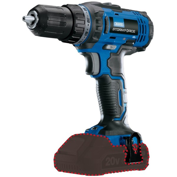 Draper Storm Force® 20V Drill Driver (Sold Bare) (89524) Draper Storm Force® 20V Drill Driver (Sold Bare) (89524)