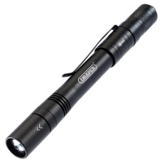 Draper 1W LED Rechargeable Aluminium Penlight