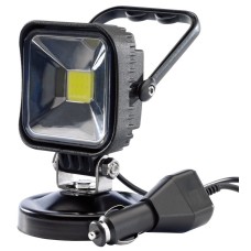 Draper 12V COB LED Magnetic Base Work Light, 10W, 600 Lumens (90102)
