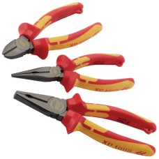 Draper XP1000® VDE Pliers Set, Tethered (3 Piece) (99070)