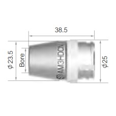 Arc Torchology M3 Conical Nozzle 14mm / 3mm (Part 2)