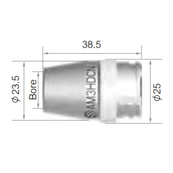 Arc Torchology M3 Conical Nozzle 14mm / 3mm (Part 2) Arc Torchology M3 Conical Nozzle 14mm / 3mm (Part 2)