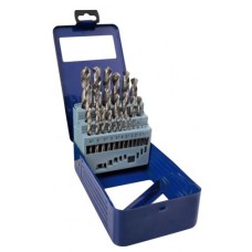 BlueSpot Tools HSS Drill Bit Set, 25 Piece (1-13mm)