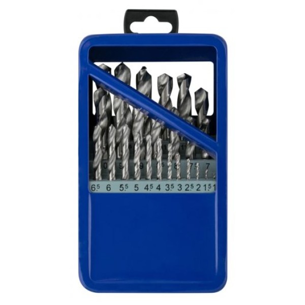 BlueSpot Tools HSS Drill Bit Set, 25 Piece (1-13mm) BlueSpot Tools HSS Drill Bit Set, 25 Piece (1-13mm)