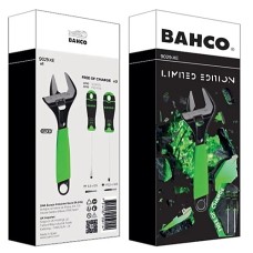 Bahco 9029 Phosphate Green ERGO™ Adjustable Wrench 170mm + 2 Free Screwdrivers