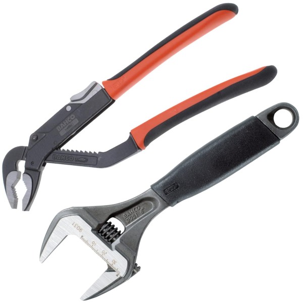 BlueSpot 6-inch Adjustable Spanner - Wide Jaw, Soft Grip Handle Wrench Piler - 150mm