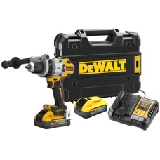 DEWALT Power Tools DCD1007H2T Hammer Drill 18V 2 x 5.0Ah POWERSTACK™ Li-ion