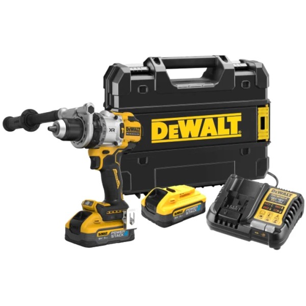 DEWALT Power Tools DCD1007H2T Hammer Drill 18V 2 x 5.0Ah POWERSTACK™ Li-ion DEWALT Power Tools DCD1007H2T Hammer Drill 18V 2 x 5.0Ah POWERSTACK™ Li-ion