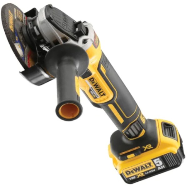 DEWALT DCG405P2 XR Brushless Grinder 125mm 18V 2 x 5.0Ah Li-ion DEWALT DCG405P2 XR Brushless Grinder 125mm 18V 2 x 5.0Ah Li-ion