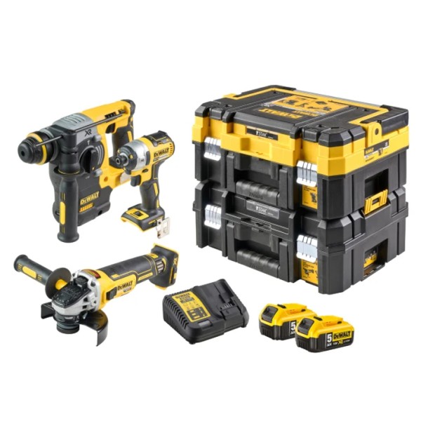 DEWALT DCK305P2T XR Brushless Triple Kit 18V 2 x 5.0Ah Li-ion DEWALT DCK305P2T XR Brushless Triple Kit 18V 2 x 5.0Ah Li-ion