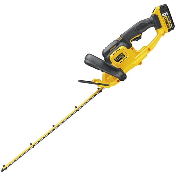 DeWalt 18V Cordless Hedge Trimmer 1 x 5.0Ah Battery & Charger (DCM563P1) DeWalt 18V Cordless Hedge Trimmer 1 x 5.0Ah Battery & Charger (DCM563P1)