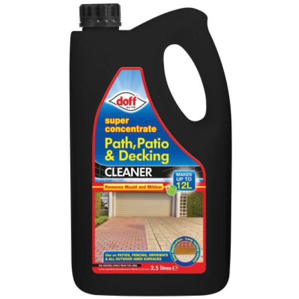 DOFF Super Concentrate Path, Patio & Decking Cleaner 2.5 litre DOFF Super Concentrate Path, Patio & Decking Cleaner 2.5 litre