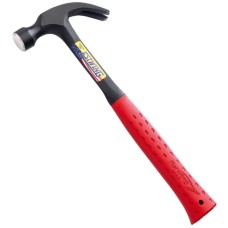 Estwing E3/20C Curved Claw Hammer - Red Vinyl Grip 560g (20oz)